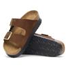 Birkenstock Arizona Flex Platform Nubuck - Dark Tea